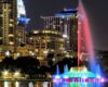 Lugares para visitar en Orlando de noche